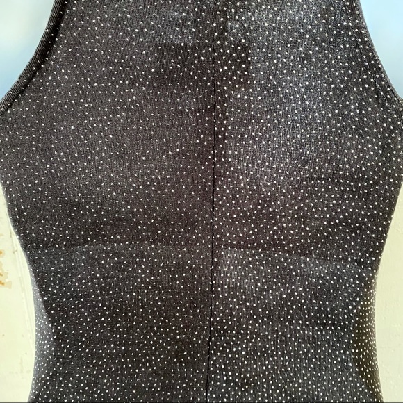 Vintage Erica Michelle Ltd Black Sparkly Maxi Dress - Picture 5 of 9